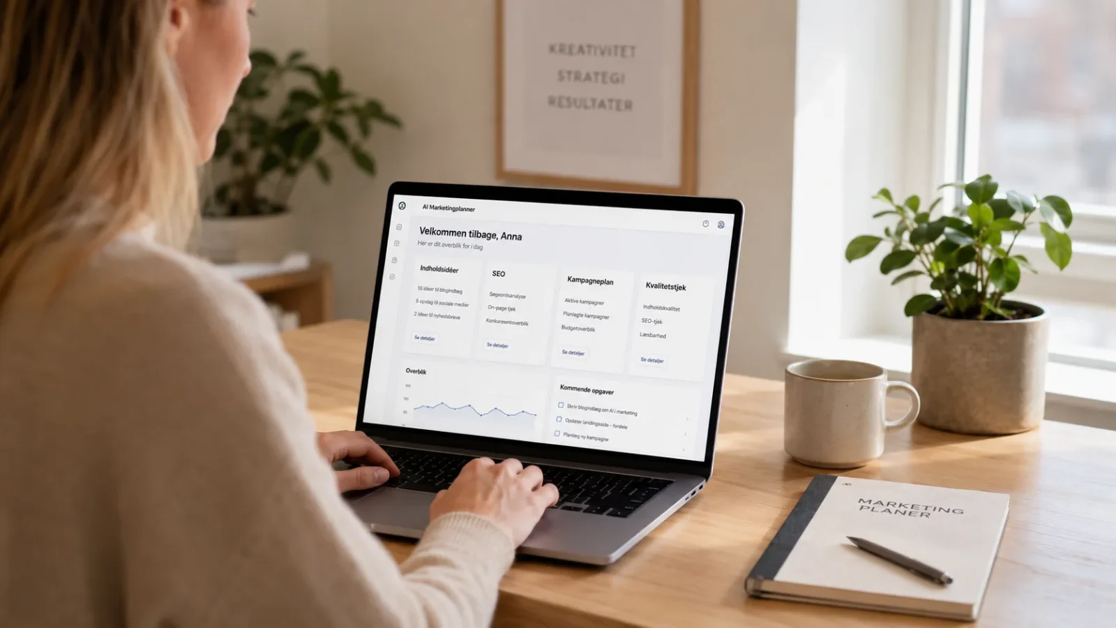 AI brugt som assistent i online markedsføring