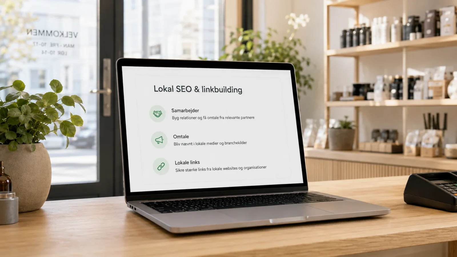 Lokal dansk virksomhed arbejder med online synlighed og linkbuilding