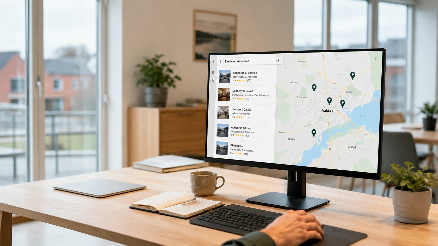 Lokal SEO for dansk SMV med synlighed på Google Maps