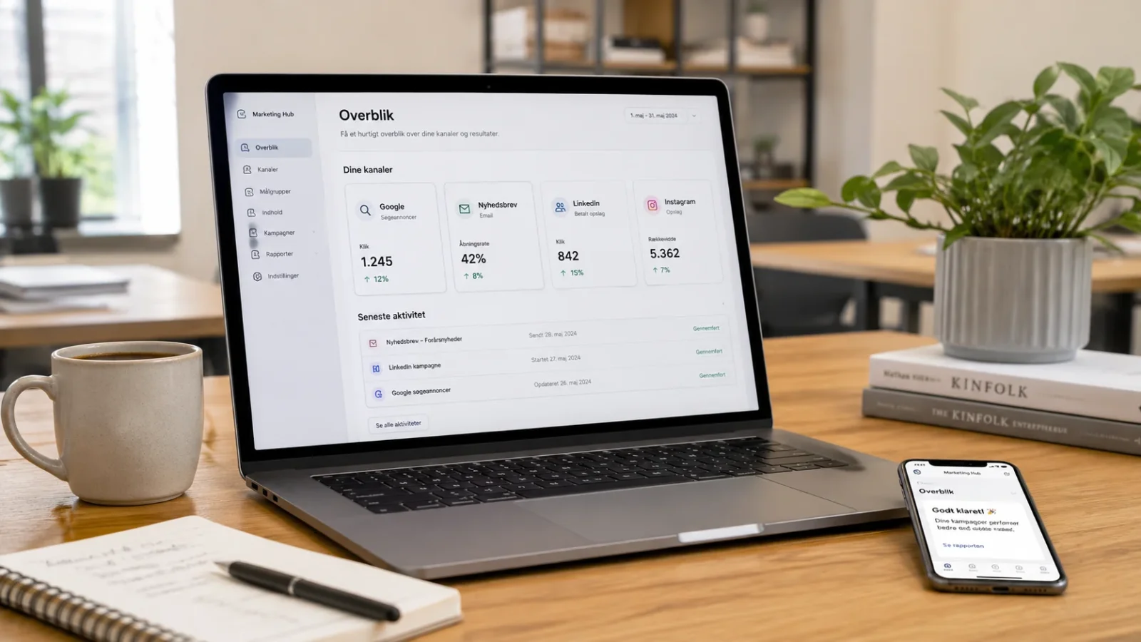 Digitale kanaler til målgruppen