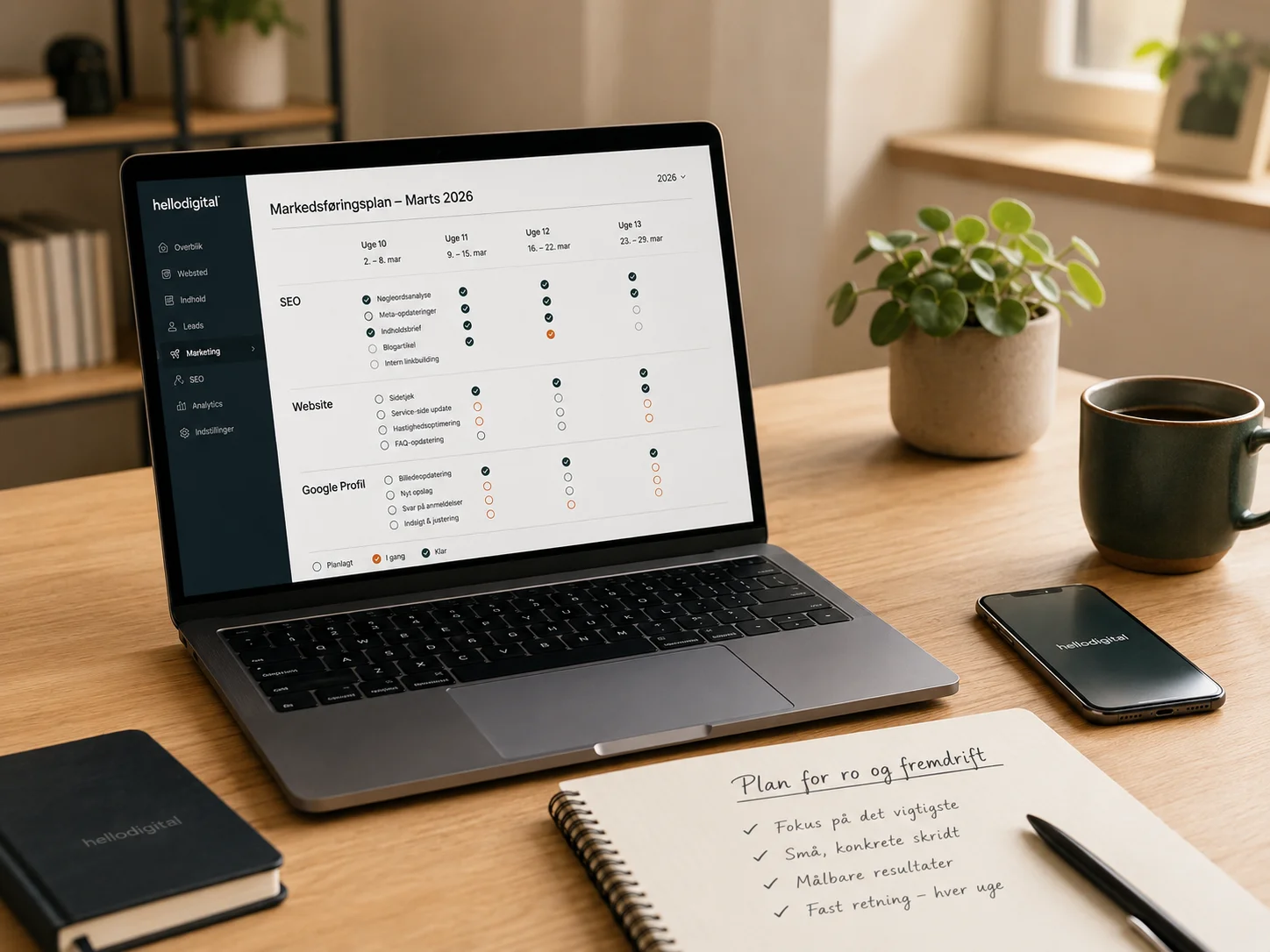 Digital Marketing markedsføringplan