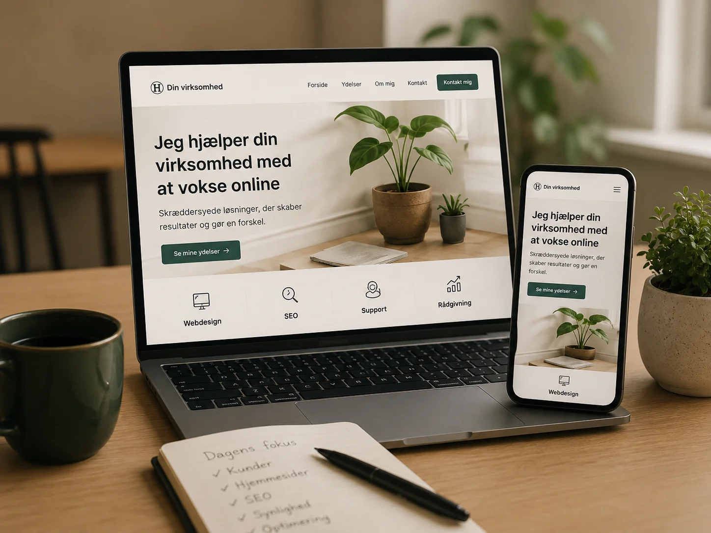Hellodigtal en hjemmeside der passer til hverdagen.