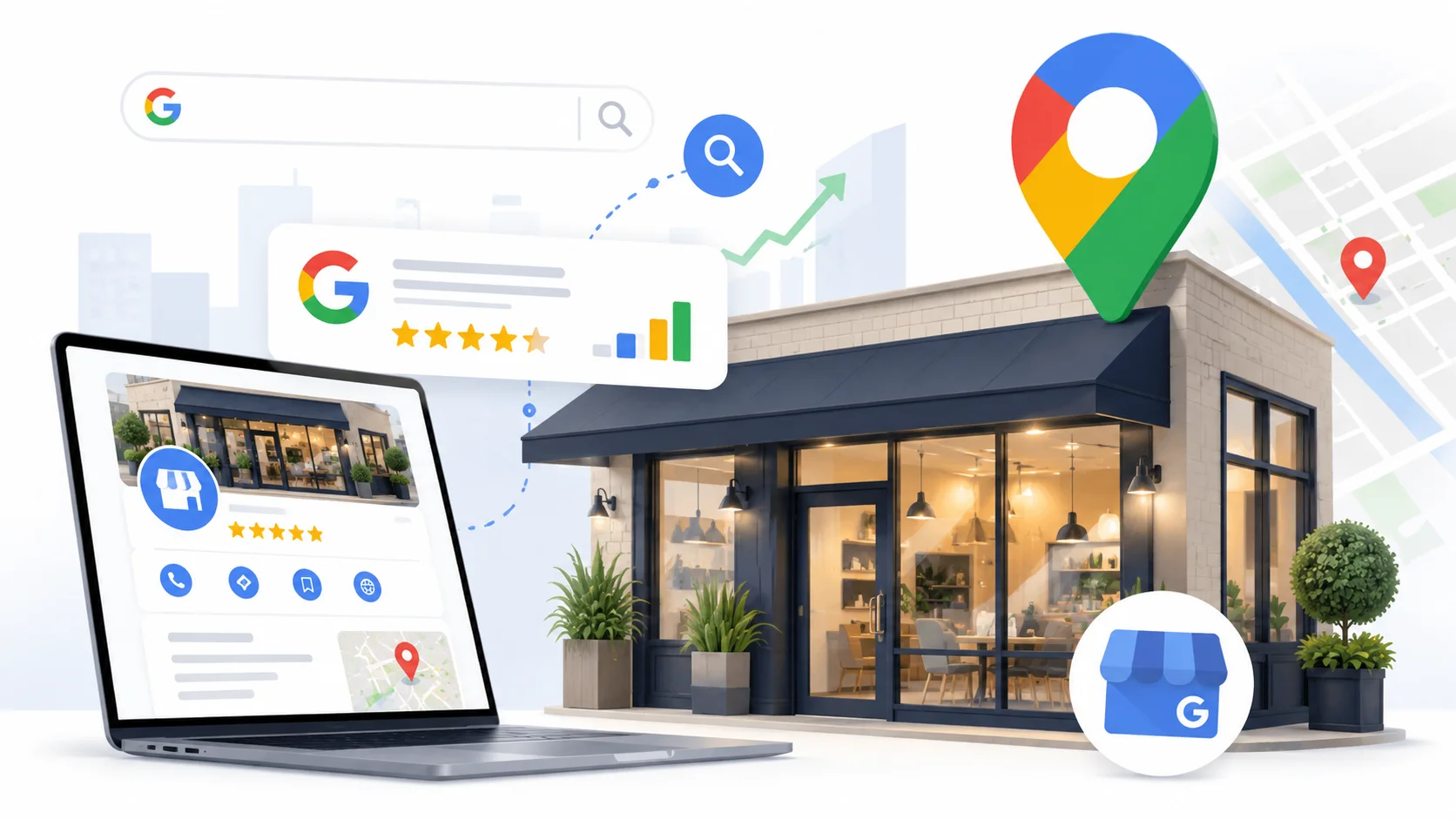 Google My Business optimering for lokal virksomhed