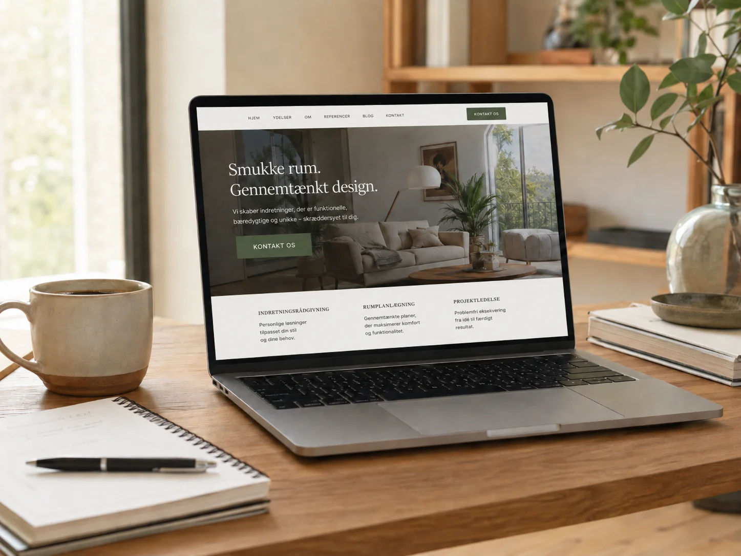 WordPress hjemmeside som lille virksomhed selv kan arbejde videre med