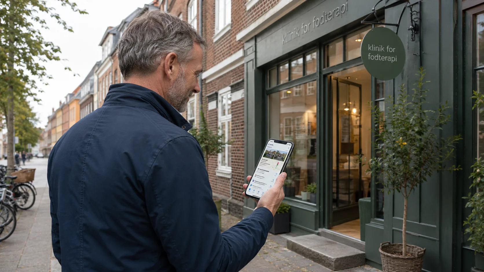 Dansk virksomhedsejer gennemgår lokal synlighed i Google og AI